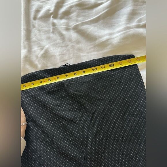 NWT ZARA PINSTRIPE DRESS LIMITED EDITION BLACK - REF. 8996/739 S 169$ - Picture 7 of 10